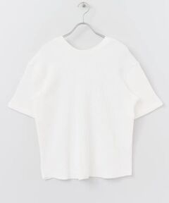 2WAYワッフルビッグTシャツ(半袖)