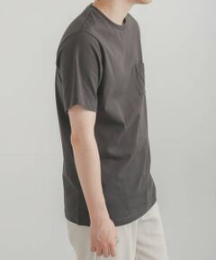 オーガニックコットンポケットTシャツ(5分袖)