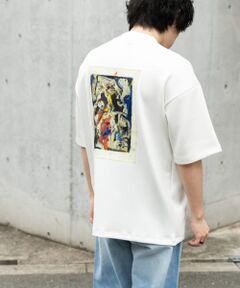 『別注』グラフィックアートTシャツ A