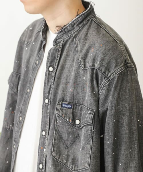 Web 一部店舗限定 Wrangler Remake Shirts A シャツ ブラウス Sense Of Place By Urban Research センスオブプレイス バイ アーバンリサーチ ファッション通販 タカシマヤファッションスクエア