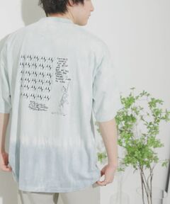 Mark Gonzales×SENSE OF PLACE　『別注』マークゴンザレスタイダイTシャツ