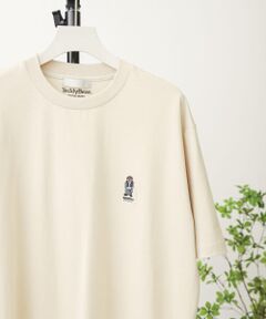 TeddyBear×SENSE OF PLACE　『別注』テディベアシシュウTシャツ A