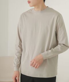 スムースシルケットロングTシャツ