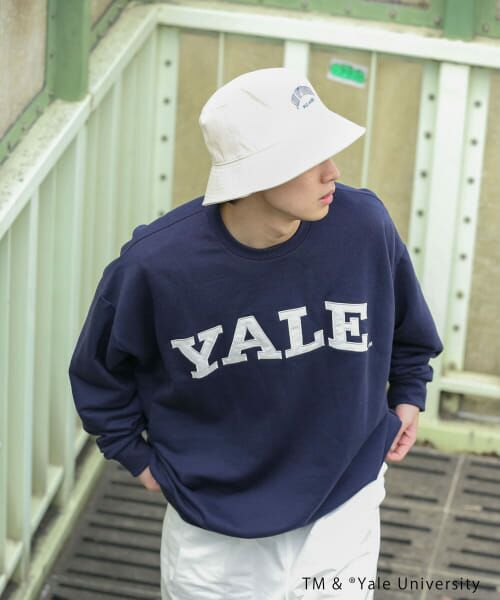 セール】 『別注』YALE×SENSEOFPLACE カレッジロゴスウェット