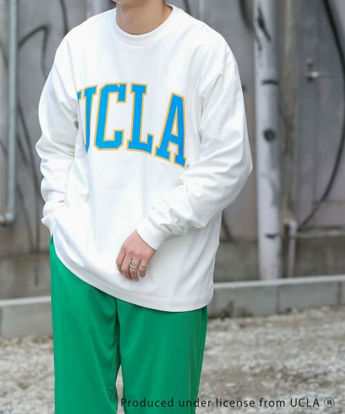 セール】 『ユニセックス』『別注』UCLAカレッジロゴロングTシャツ A （Tシャツ）｜SENSE OF PLACE by URBAN  RESEARCH センスオブプレイス バイ アーバンリサーチ ファッション通販 タカシマヤファッションスクエア