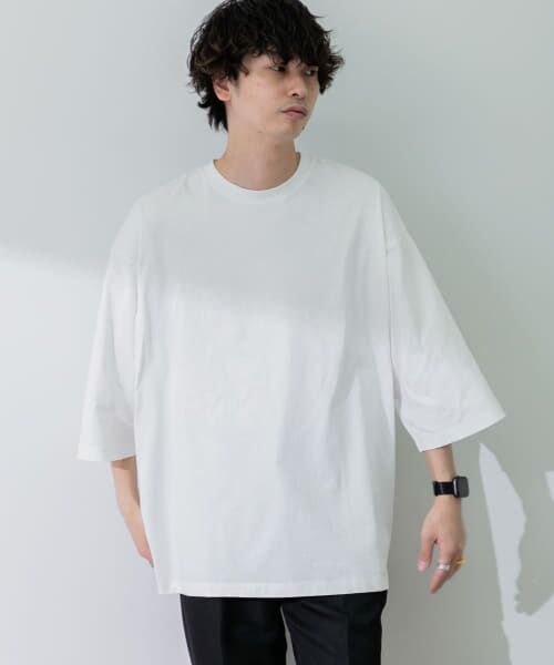 SENSE OF PLACE by URBAN RESEARCH / センスオブプレイス バイ アーバンリサーチ Tシャツ | 『ユニセックス』エクストラルーズTシャツ(5分袖) | 詳細18