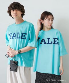 『ユニセックス』『別注』YALEカレッジロゴTシャツ A