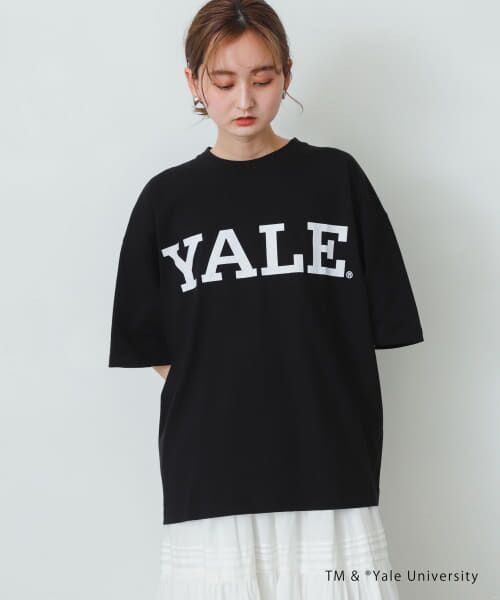 SENSE OF PLACE by URBAN RESEARCH / センスオブプレイス バイ アーバンリサーチ Tシャツ | 『ユニセックス』『別注』YALEカレッジロゴTシャツ A | 詳細1