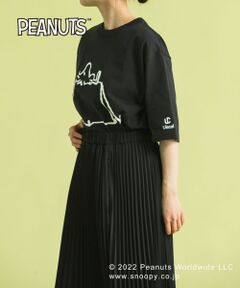 『PEANUTS(ピーナッツ)』オリジナルプリント USAコットンTシャツ C