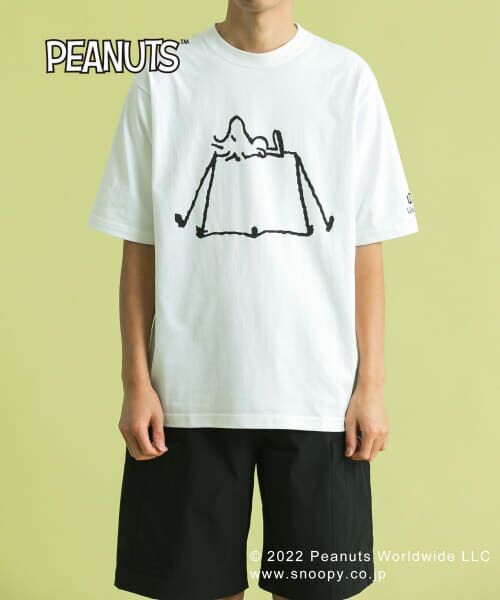 SENSE OF PLACE by URBAN RESEARCH / センスオブプレイス バイ アーバンリサーチ Tシャツ | 『PEANUTS(ピーナッツ)』オリジナルプリント USAコットンTシャツ C | 詳細24