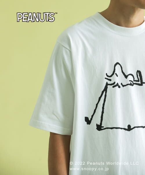 SENSE OF PLACE by URBAN RESEARCH / センスオブプレイス バイ アーバンリサーチ Tシャツ | 『PEANUTS(ピーナッツ)』オリジナルプリント USAコットンTシャツ C | 詳細28