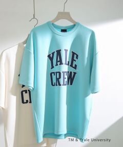 『別注』『ユニセックス』YALE×SENSE OF PLACE カレッジロゴTシャツ C