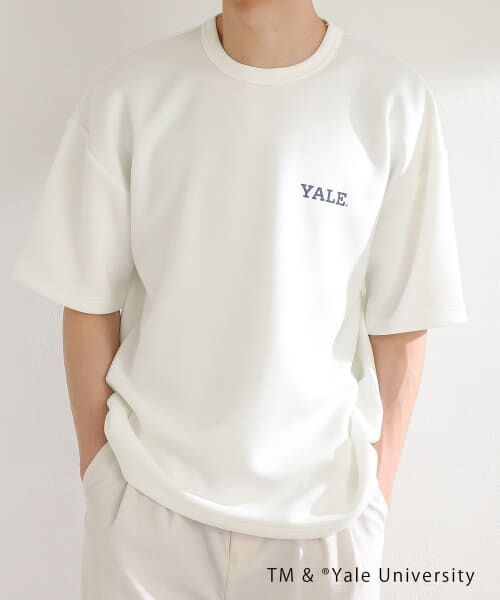 SENSE OF PLACE by URBAN RESEARCH / センスオブプレイス バイ アーバンリサーチ Tシャツ | 『別注』『ユニセックス』YALE×SENSE OF PLACE カレッジロゴTシャツ D | 詳細12