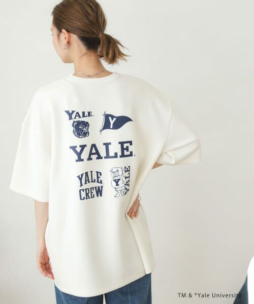 SENSE OF PLACE by URBAN RESEARCH / センスオブプレイス バイ アーバンリサーチ Tシャツ | 『別注』『ユニセックス』YALE×SENSE OF PLACE カレッジロゴTシャツ D | 詳細7