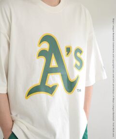 『別注』MLBグラフィックTシャツ(5分袖)C
