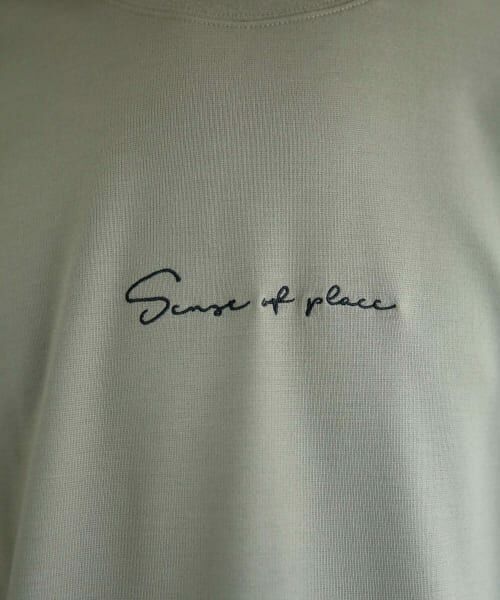 SENSE OF PLACE by URBAN RESEARCH / センスオブプレイス バイ アーバンリサーチ Tシャツ | シシュウポンチロングTシャツ | 詳細20
