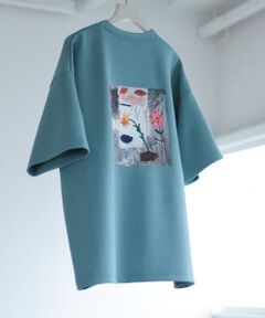 『別注』グラフィックアートTシャツ(5分袖)C
