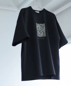 『別注』グラフィックアートTシャツ(5分袖)D