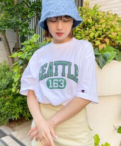 『別注』champion×SENSE OF PLACE　グラフィックTシャツ