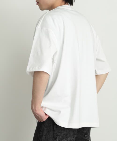 SENSE OF PLACE by URBAN RESEARCH / センスオブプレイス バイ アーバンリサーチ Tシャツ | 『ユニセックス』シシュウヘビーウエイトポケットTシャツ(5分袖) | 詳細6