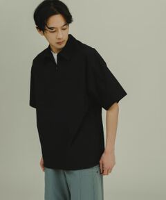 『ユニセックス』Uiscel　4WAYストレッチハーフZIPプルオーバー