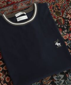 『ユニセックス』『別注』GREENWICH POLO CLUB×SOP　ラインTシャツ