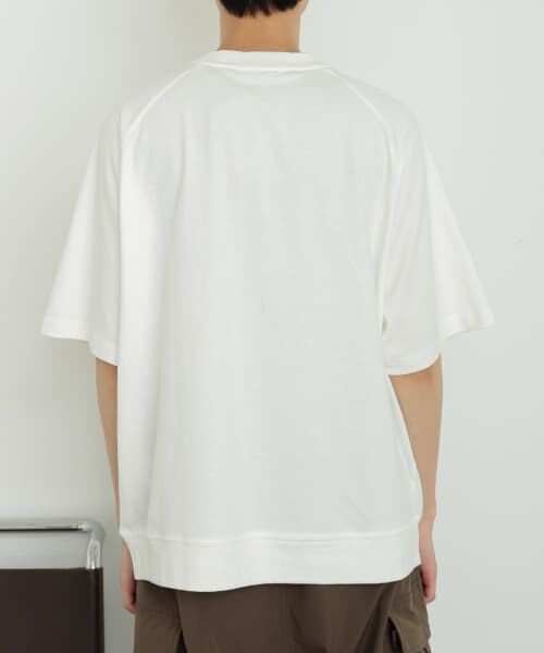 SENSE OF PLACE by URBAN RESEARCH / センスオブプレイス バイ アーバンリサーチ Tシャツ | スフレコットンラグランルーズTシャツ(5分袖) | 詳細30