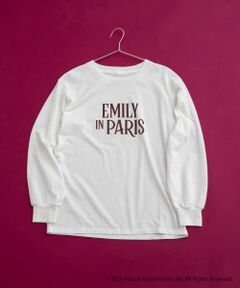 Emily in Paris　グラフィックロングTシャツ