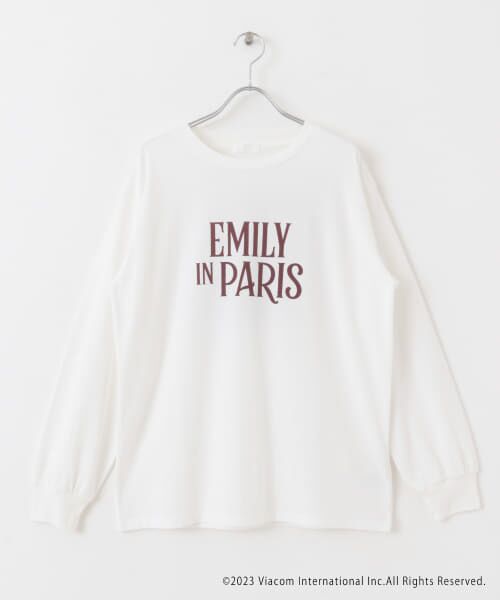 SENSE OF PLACE by URBAN RESEARCH / センスオブプレイス バイ アーバンリサーチ Tシャツ | Emily in Paris　グラフィックロングTシャツ | 詳細20