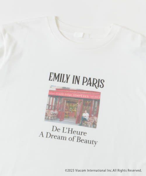 SENSE OF PLACE by URBAN RESEARCH / センスオブプレイス バイ アーバンリサーチ Tシャツ | Emily in Paris　グラフィックロングTシャツ | 詳細26