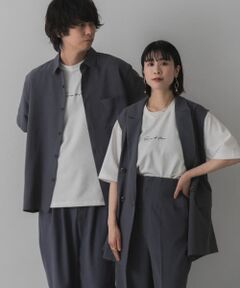 『WEB/一部店舗限定カラー』シシュウポンチTシャツ(5分袖)