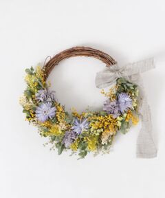 『WEB限定』BLOMSTER　mimosa Wreath