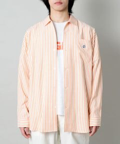 ddp　STRIPE OPEN COLLAR SHIRTS