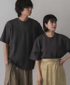 『ユニセックス』ダンボールポンチTシャツ(5分袖)