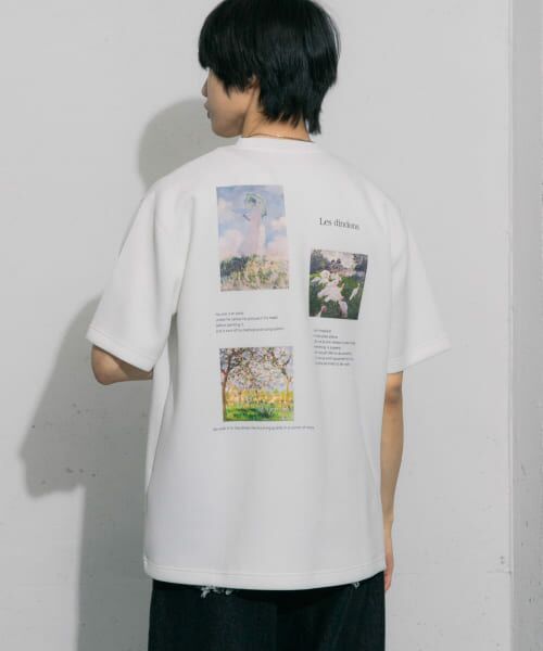 SENSE OF PLACE by URBAN RESEARCH / センスオブプレイス バイ アーバンリサーチ Tシャツ | 『別注』Claude Monet　グラフィックアートTシャツ(5分袖)A | 詳細13