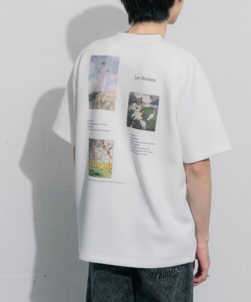 SENSE OF PLACE by URBAN RESEARCH / センスオブプレイス バイ アーバンリサーチ Tシャツ | 『別注』Claude Monet　グラフィックアートTシャツ(5分袖)A | 詳細21