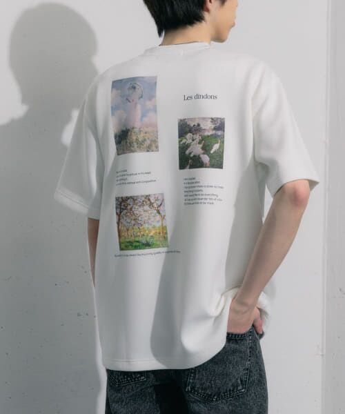 SENSE OF PLACE by URBAN RESEARCH / センスオブプレイス バイ アーバンリサーチ Tシャツ | 『別注』Claude Monet　グラフィックアートTシャツ(5分袖)A | 詳細22