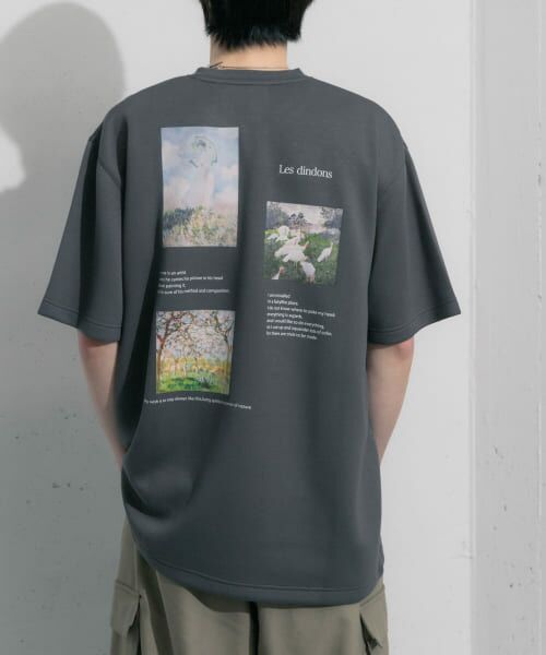 SENSE OF PLACE by URBAN RESEARCH / センスオブプレイス バイ アーバンリサーチ Tシャツ | 『別注』Claude Monet　グラフィックアートTシャツ(5分袖)A | 詳細28