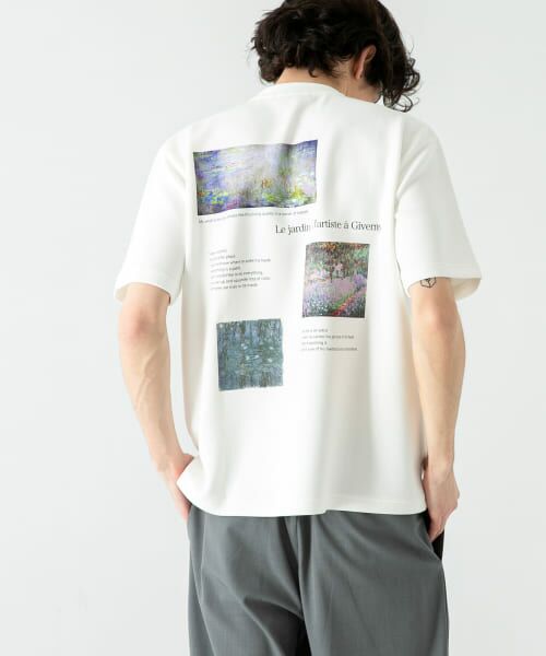 SENSE OF PLACE by URBAN RESEARCH / センスオブプレイス バイ アーバンリサーチ Tシャツ | 『別注』Claude Monet　グラフィックアートTシャツ(5分袖)B | 詳細2