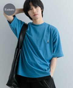 『ユニセックス』『別注』TeddyBear×SENSE OF PLACE　テディベアクルーネックTシャツ