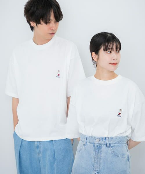 SENSE OF PLACE by URBAN RESEARCH / センスオブプレイス バイ アーバンリサーチ Tシャツ | 『別注』TeddyBear×SENSE OF PLACE　テディベアクルーネックTシャツ | 詳細6