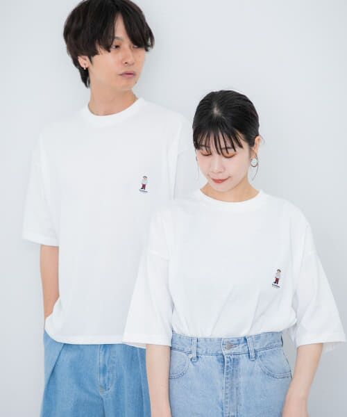 SENSE OF PLACE by URBAN RESEARCH / センスオブプレイス バイ アーバンリサーチ Tシャツ | 『ユニセックス』『別注』TeddyBear×SENSE OF PLACE　テディベアクルーネックTシャツ | 詳細7