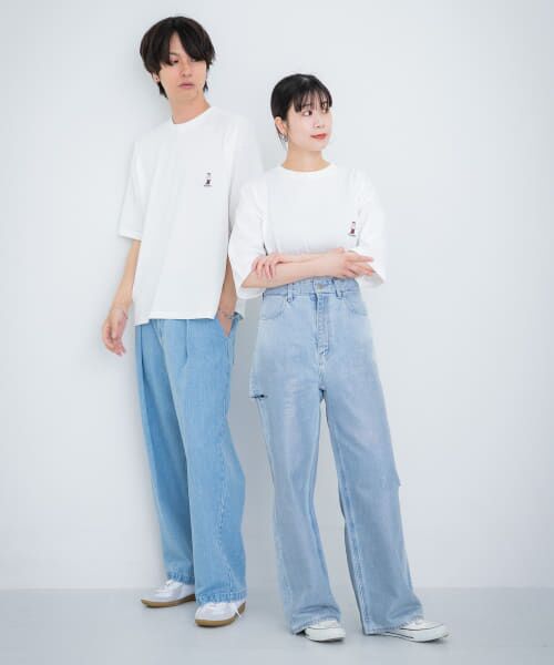 SENSE OF PLACE by URBAN RESEARCH / センスオブプレイス バイ アーバンリサーチ Tシャツ | 『ユニセックス』『別注』TeddyBear×SENSE OF PLACE　テディベアクルーネックTシャツ | 詳細9