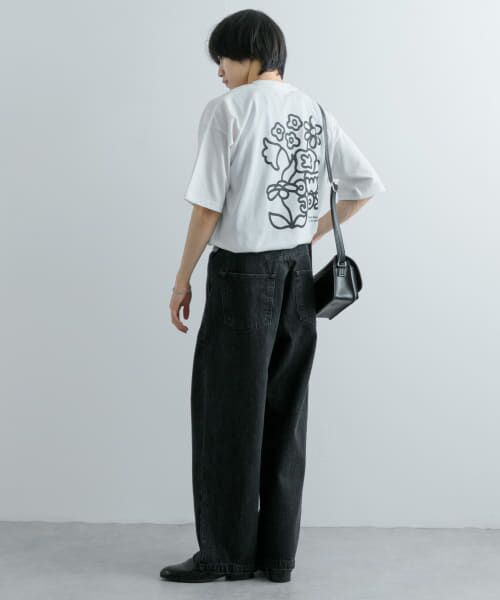 SENSE OF PLACE by URBAN RESEARCH / センスオブプレイス バイ アーバンリサーチ Tシャツ | 『ユニセックス』ポップアートフラワーグラフィックTシャツ A | 詳細12