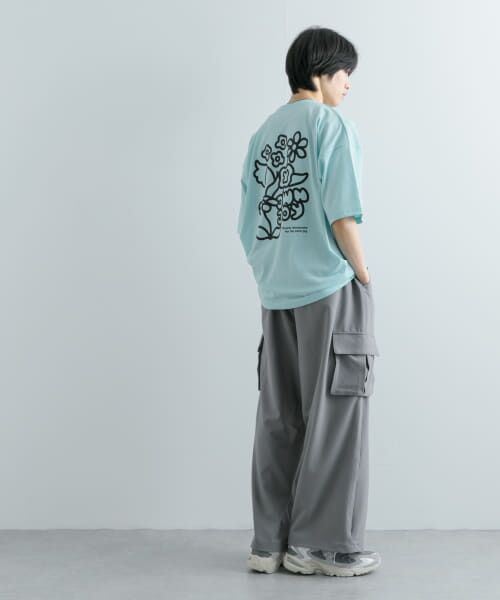 SENSE OF PLACE by URBAN RESEARCH / センスオブプレイス バイ アーバンリサーチ Tシャツ | 『ユニセックス』ポップアートフラワーグラフィックTシャツ A | 詳細27