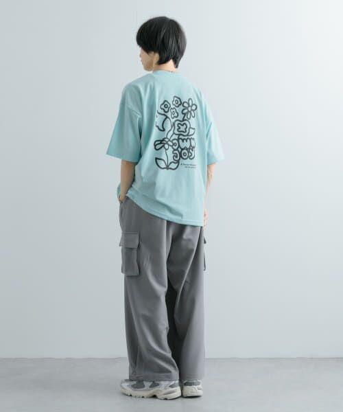 SENSE OF PLACE by URBAN RESEARCH / センスオブプレイス バイ アーバンリサーチ Tシャツ | 『ユニセックス』ポップアートフラワーグラフィックTシャツ A | 詳細28