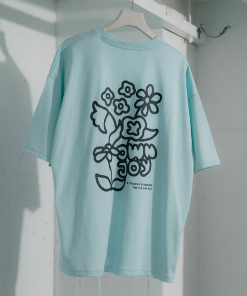 SENSE OF PLACE by URBAN RESEARCH / センスオブプレイス バイ アーバンリサーチ Tシャツ | 『ユニセックス』ポップアートフラワーグラフィックTシャツ A | 詳細29