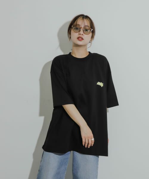 SENSE OF PLACE by URBAN RESEARCH / センスオブプレイス バイ アーバンリサーチ Tシャツ | 『ユニセックス』ポップアートフラワーグラフィックTシャツ B | 詳細12