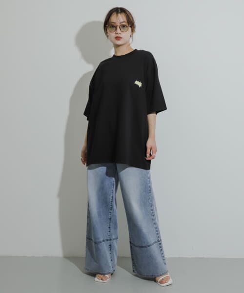 SENSE OF PLACE by URBAN RESEARCH / センスオブプレイス バイ アーバンリサーチ Tシャツ | 『ユニセックス』ポップアートフラワーグラフィックTシャツ B | 詳細15