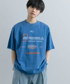 フェードロゴグラフィックTシャツ(5分袖)